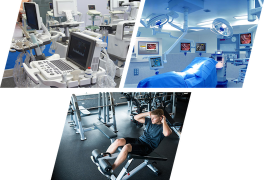 Arrendamiento Leasing con Equipo Médico y Equipo para Gimnasio